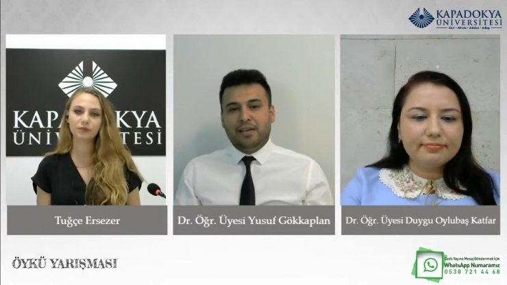 Kapadokya Üniversitesi öykü yarışmasının kazananları belli oldu