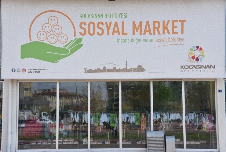 Kocasinan’da mağaza konforunda alışveriş keyfi