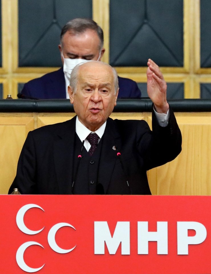 MHP lideri Bahçeli: “Türkiye düşmanları erken seçim safında birleşmiş, şakşakçılık yapıyor, zillete refakat ediyor”