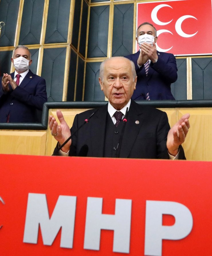 MHP lideri Bahçeli: “Türkiye düşmanları erken seçim safında birleşmiş, şakşakçılık yapıyor, zillete refakat ediyor”