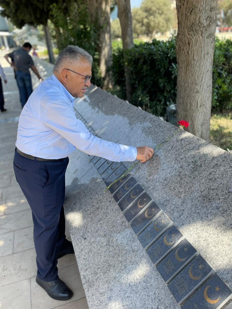 Başkan Büyükkılıç Bakü’de Türk ve Azerbaycan şehitliklerini ziyaret etti