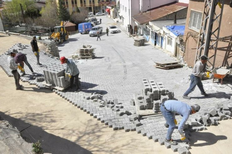 Parke çalışmaları tamamlandı