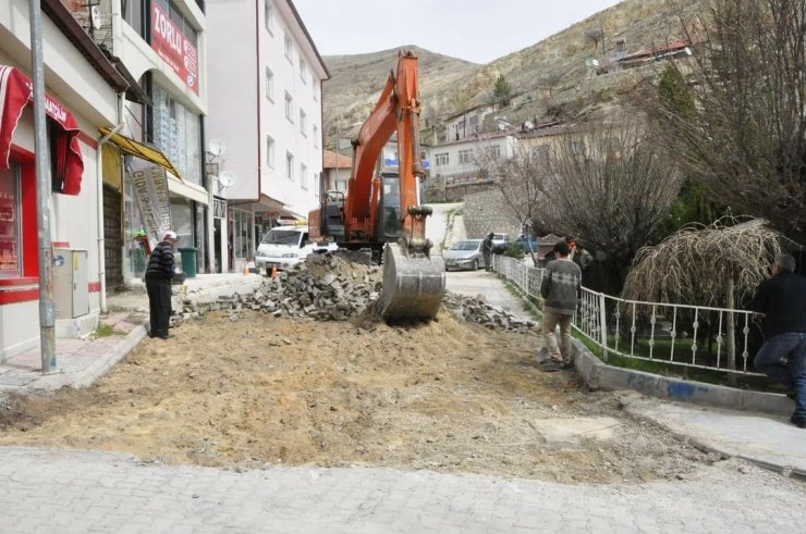 Parke çalışmaları tamamlandı