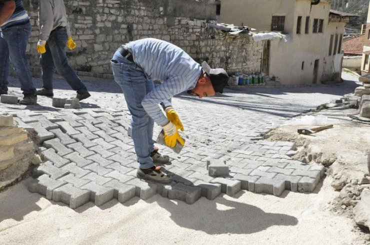 Parke çalışmaları tamamlandı