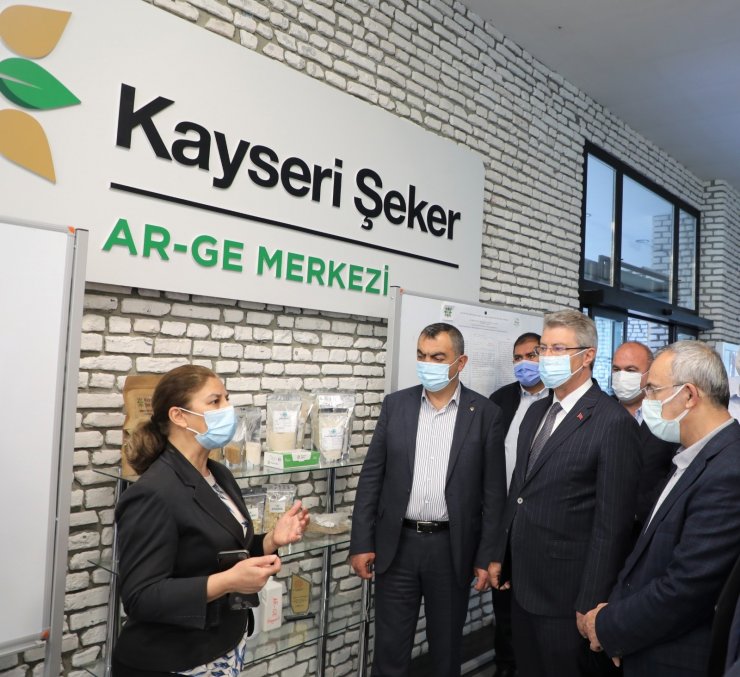 KAYSO heyeti Kayseri Şeker’de