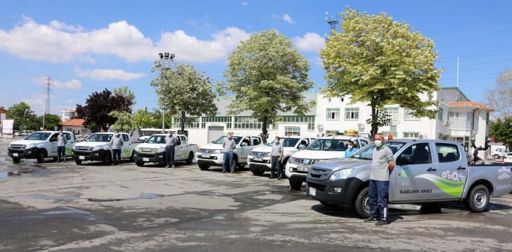 Meram’da ilaçlama çalışmaları hız kazandı