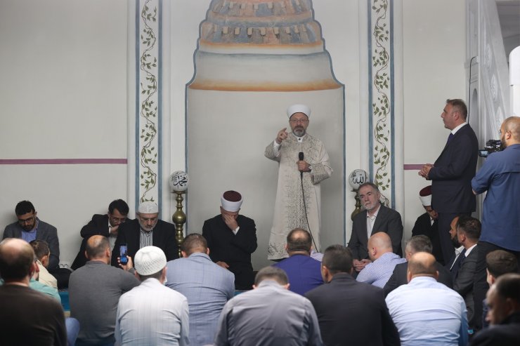 Diyanet İşleri Başkanı Erbaş Ohri’de