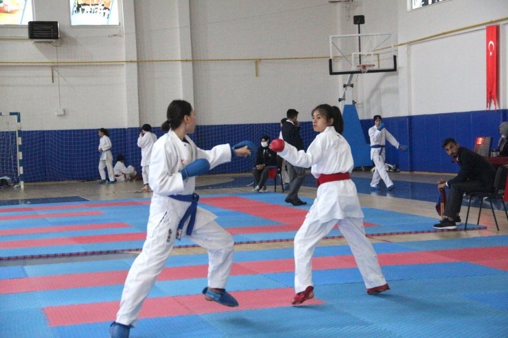 Sivas’ta ‘Karate İl Birinciliği’ müsabakaları yapıldı