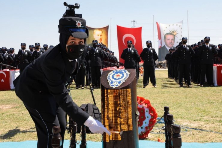 Aksaray’da 391 kadın polis için mezuniyet töreni düzenlendi