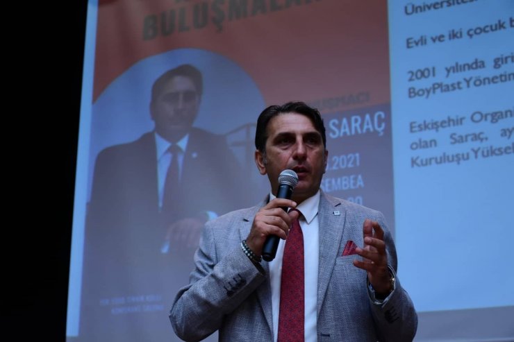 Saraç ‘Kariyer Günleri’nde öğrencilerle buluştu