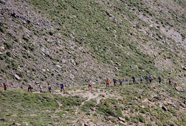 Erciyes Ultra Dağ Maratonu başladı