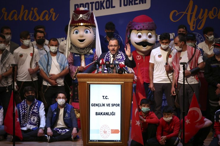 Bakan Kasapoğlu: “Afyon’umuzu yeni yatırımlar ile birlikte şaha kaldıracağız”