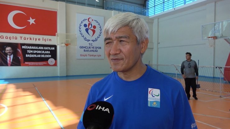 Kazakistan Goalball Milli Takımı, Kırıkkale’de kamp yaptı