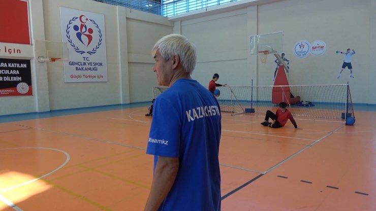 Kazakistan Goalball Milli Takımı, Kırıkkale’de kamp yaptı