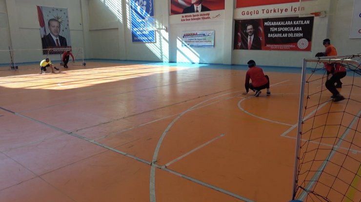 Kazakistan Goalball Milli Takımı, Kırıkkale’de kamp yaptı