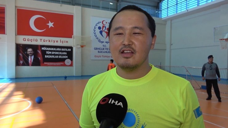 Kazakistan Goalball Milli Takımı, Kırıkkale’de kamp yaptı