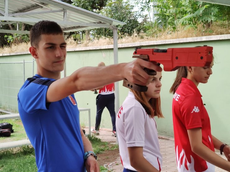 Yerli üretim lazer silahı, milli sporcu yetiştirmede büyük avantaj sağlayacak