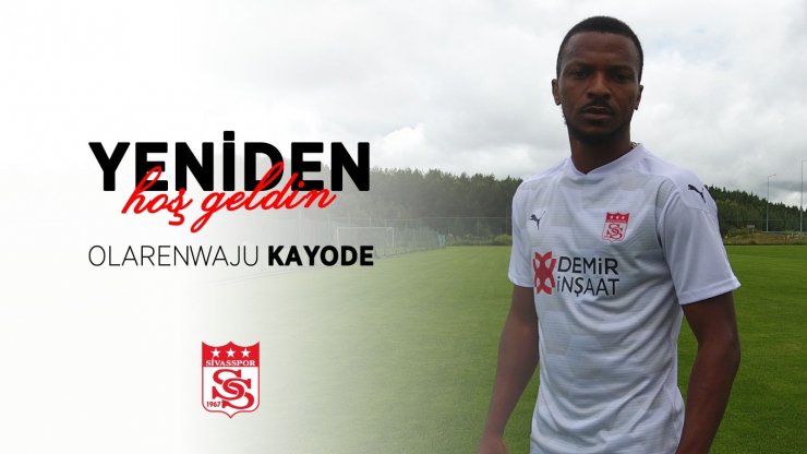 Sivasspor, Kayode ile yeniden anlaştı