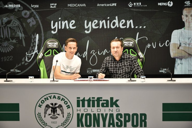 Konyaspor, Hadziahmetovic ile sözleşme yeniledi