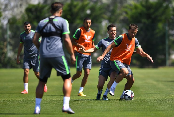 Konyaspor, yeni sezon hazırlıklarını sürdürdü