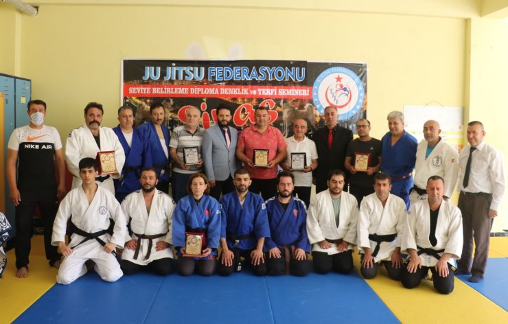 Ju Jitsu Federasyonu’ndan İHA’ya teşekkür plaketi