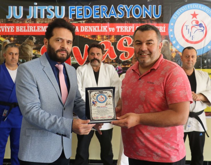 Ju Jitsu Federasyonu’ndan İHA’ya teşekkür plaketi