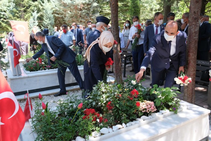 Konya’da 15 Temmuz etkinliklerinde şehitler dualarla yad edildi