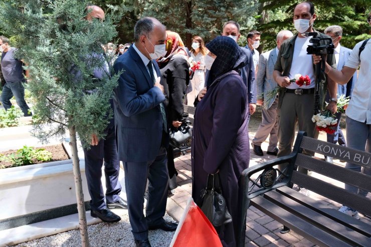 Konya’da 15 Temmuz etkinliklerinde şehitler dualarla yad edildi