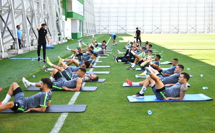 Konyaspor, 1. etap kamp çalışmalarını tamamladı