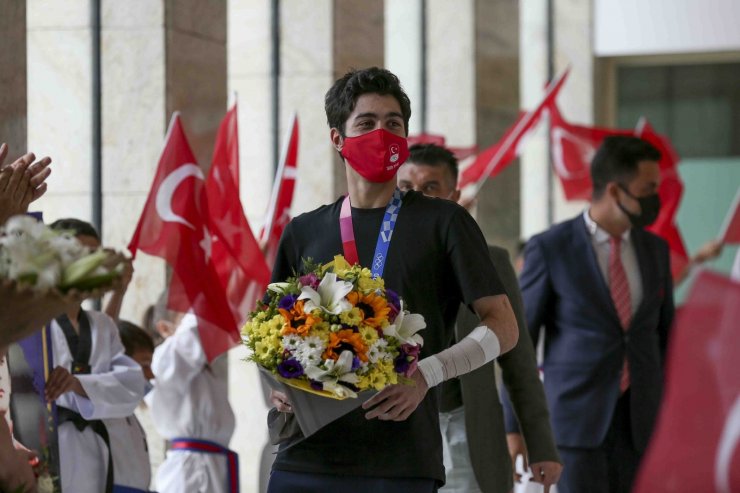 Milli tekvandocu Hakan Reçber: “Elimden geleni yaptım ve bronz madalyayı kazandım”