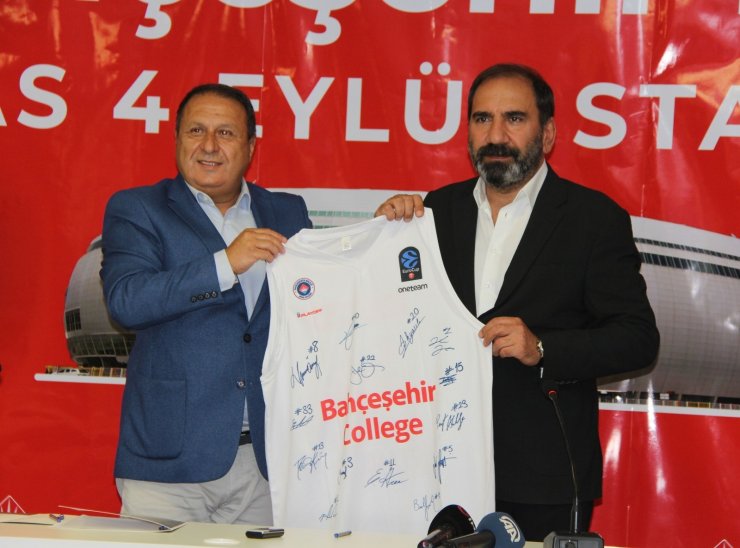 Bahçeşehir Koleji, Sivasspor’a sponsor oldu