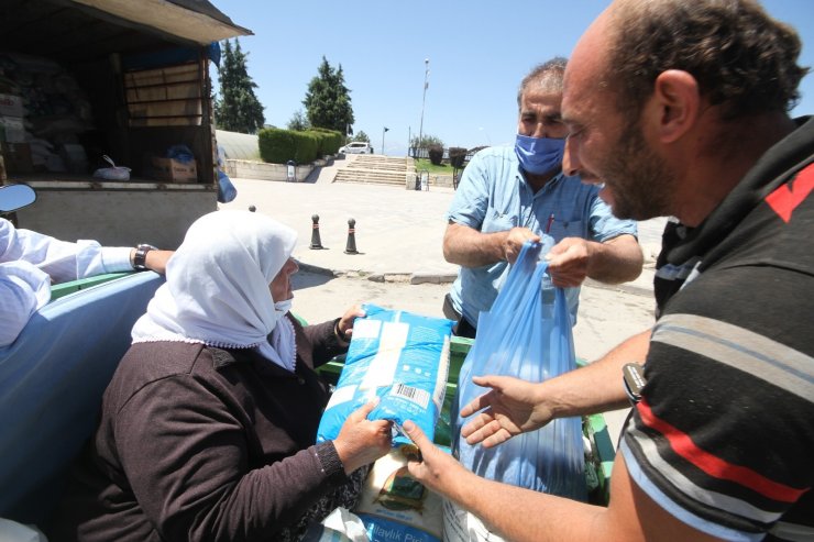 Beyşehir’den orman yangınından etkilenen Manavgat’a yardım eli