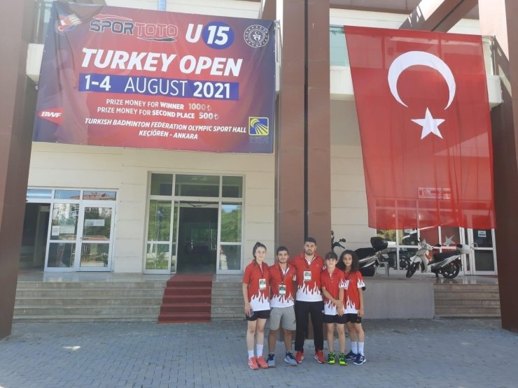 Badmintonda Kayseri’den 7 sporcu Türkiye’yi temsil edecek