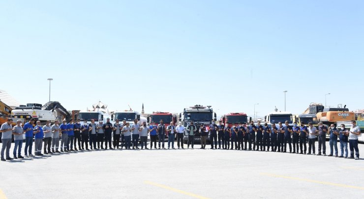 Konya yangınlar için birlik oldu, Muğla’ya 23 araç daha gönderildi