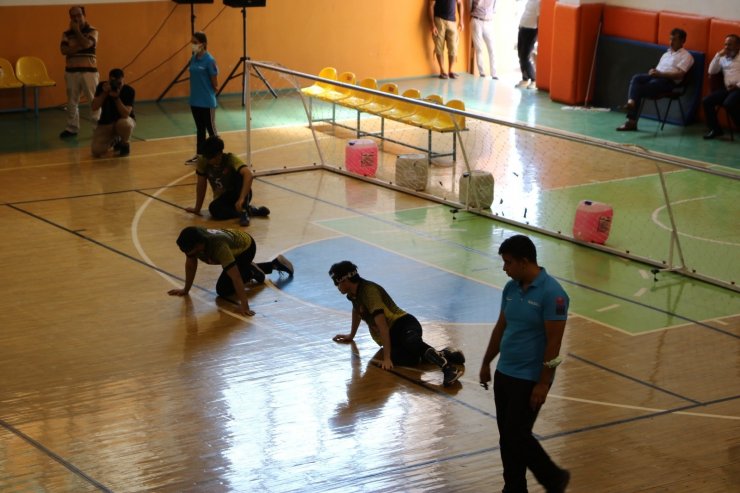 Goalboll Lig maçları Niğde’de yapılıyor