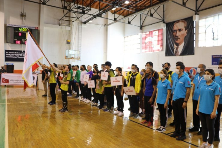 Goalboll Lig maçları Niğde’de yapılıyor