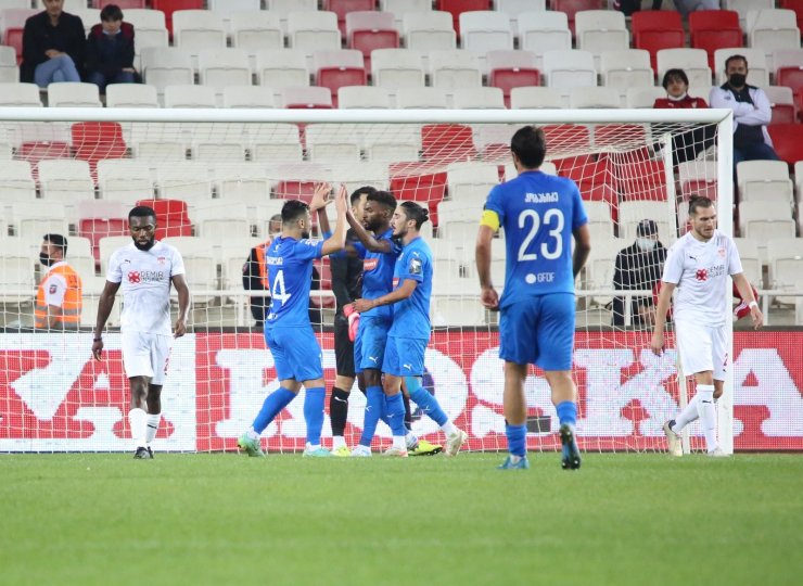 UEFA Avrupa Konferans Ligi: Sivasspor: 1 - Dinamo Batumi: 1 (Maç sonucu)