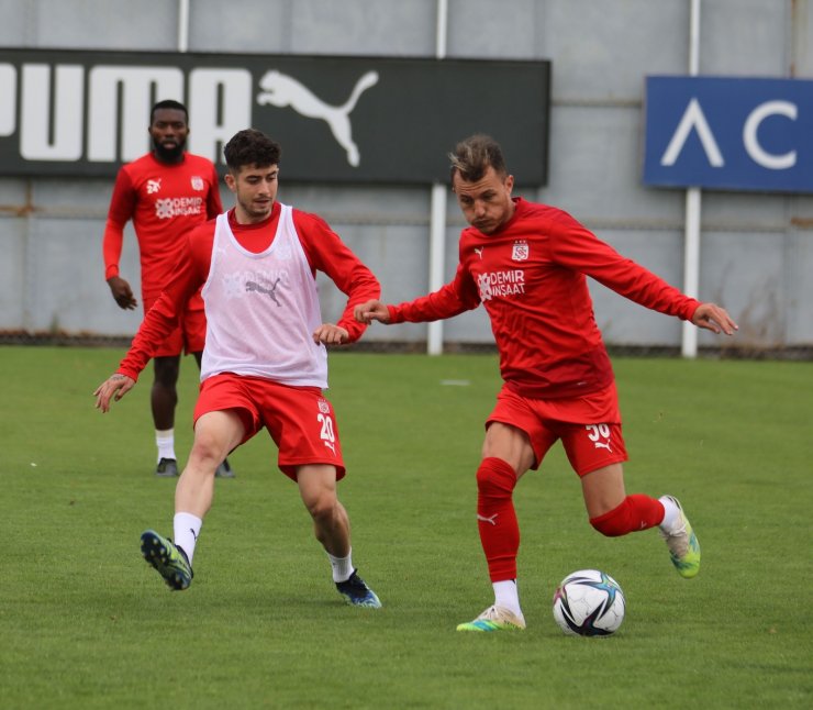 Sivasspor, Konya maçı hazırlıklarına başladı