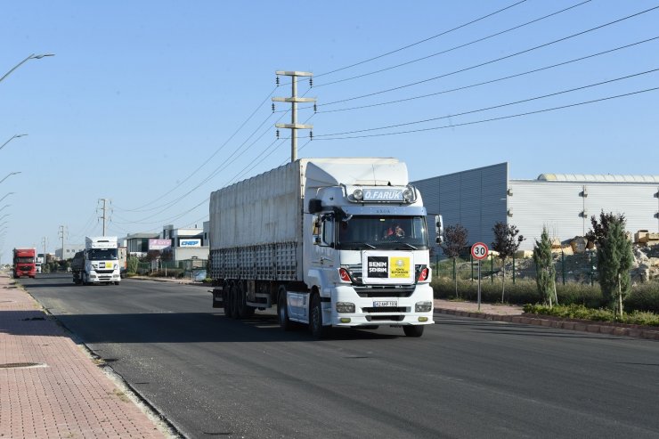 Konya Büyükşehir’den sel bölgesine gıda desteği