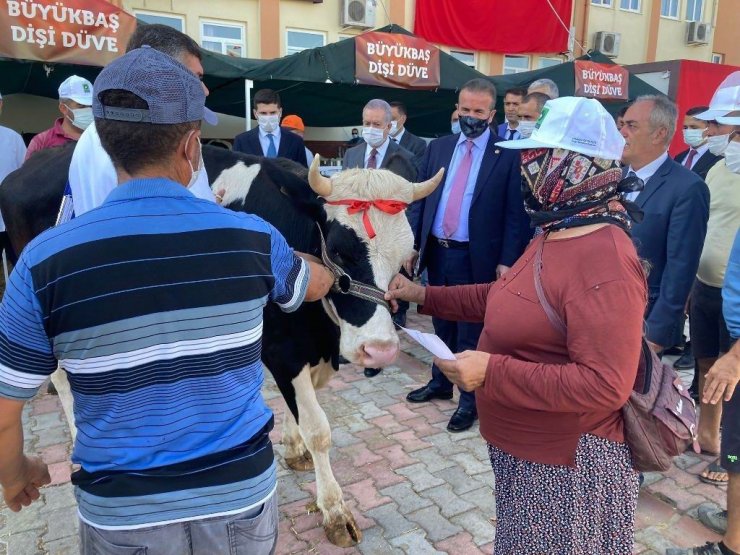 Ereğli Belediyesinin yangın bölgesine gönderdiği yardım yerine ulaştı