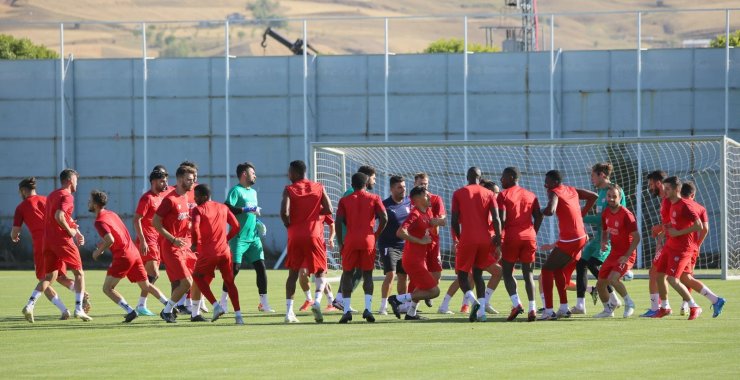 Sivasspor, Kopenhag maçının son provasını yaptı