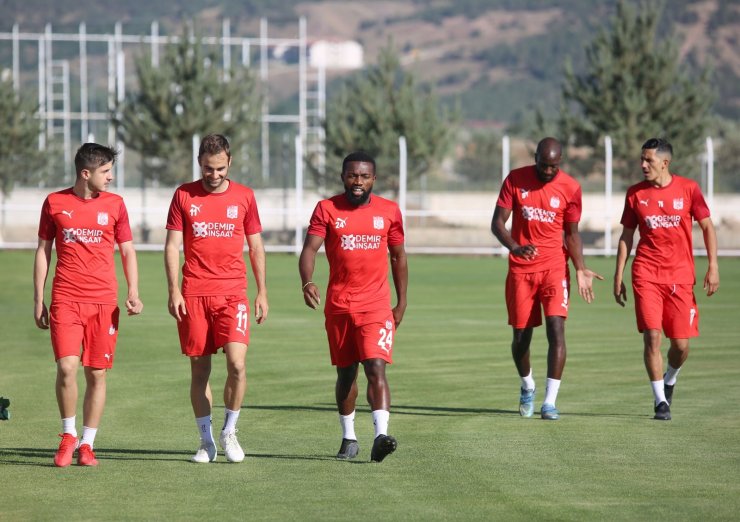 Sivasspor, Kopenhag maçının son provasını yaptı