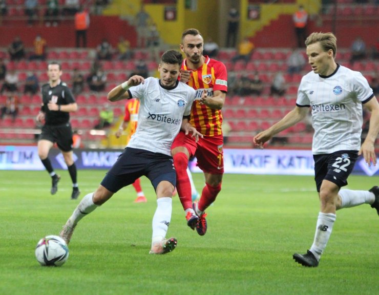 Süper Lig: Y. Kayserispor: 1 - Adana Demirspor: 1 (Maç sonucu)