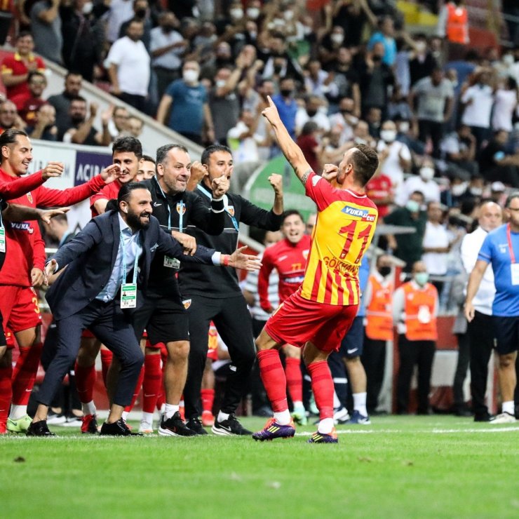 Kayserispor’un ilk golünü Gökhan Sazdağı attı