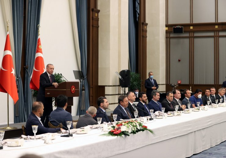 Cumhurbaşkanı Erdoğan: “Türkiye 13 madalya kazanarak bir rekora imza attı”