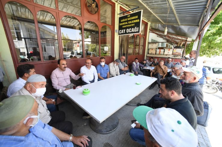 Başkan Altay ve Başkan Kavuş, Meram’ın üç mahallesinde vatandaşlarla buluştu