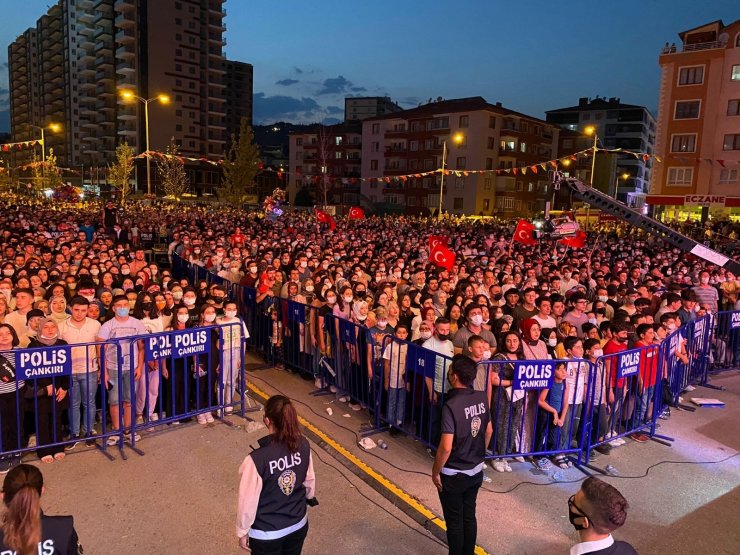 Çankırı’da ’Zafer’ konserine yoğun ilgi