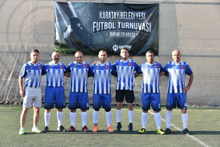 Karatay Belediyesi birimler arası futbol turnuvası başladı