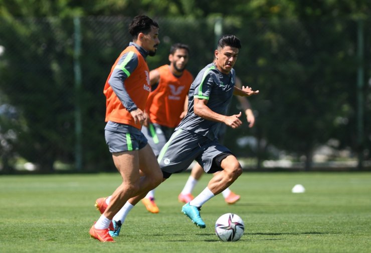 Konyaspor, Altay maçı hazırlıklarını sürdürdü