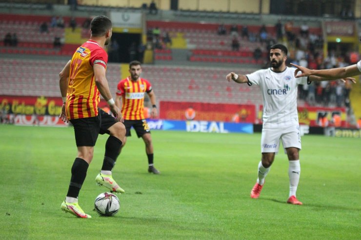 Süper Lig: Kayserispor: 1 - Kasımpaşa: 0 (İlk yarı)